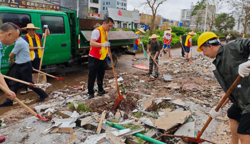 市住房城乡建设局全力以赴配合做好救灾复产工作